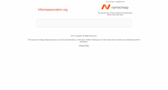 Desktop Screenshot of hiltoniaassociation.org